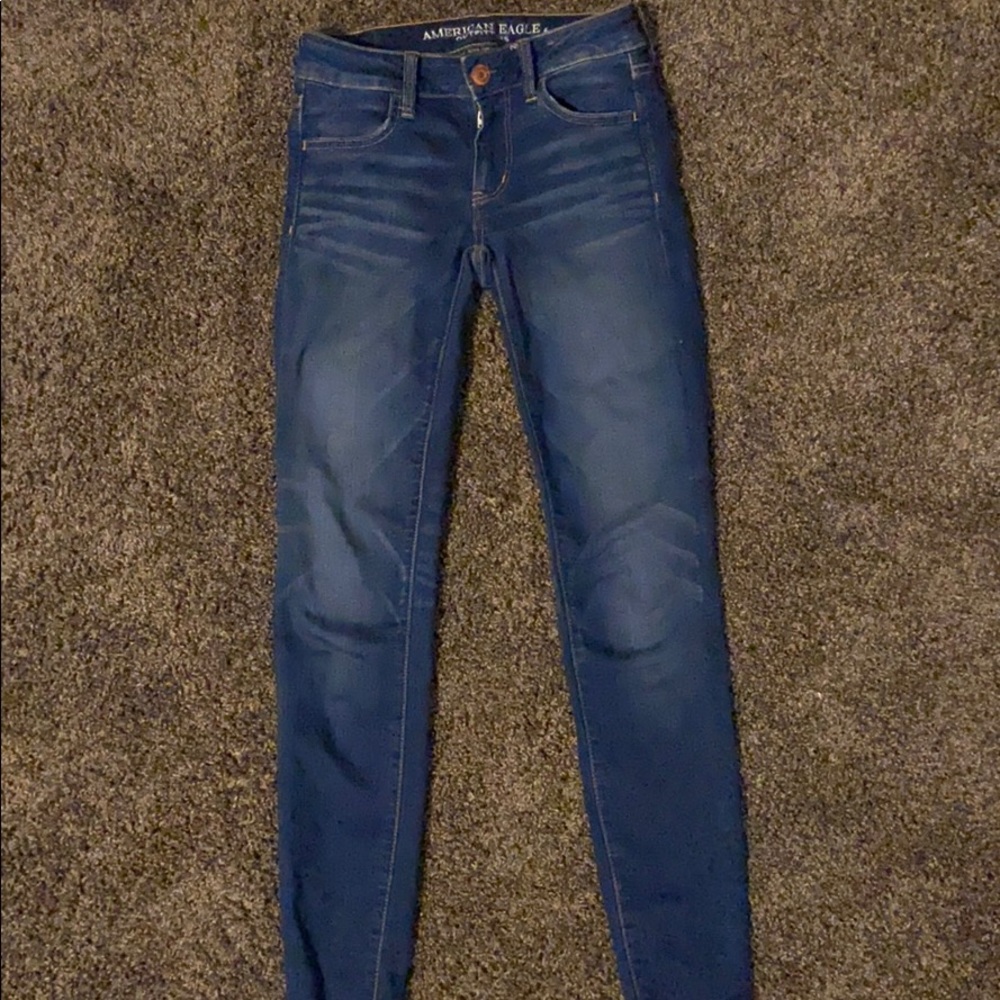 American Eagle dark wash- 0R